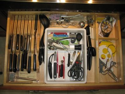  Culinary Utensils on Cooking  Knives    Prep Tools Under Cooktop  Top Drawer   36