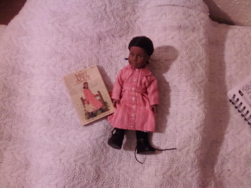 American Girl Mini Addy Doll and Book