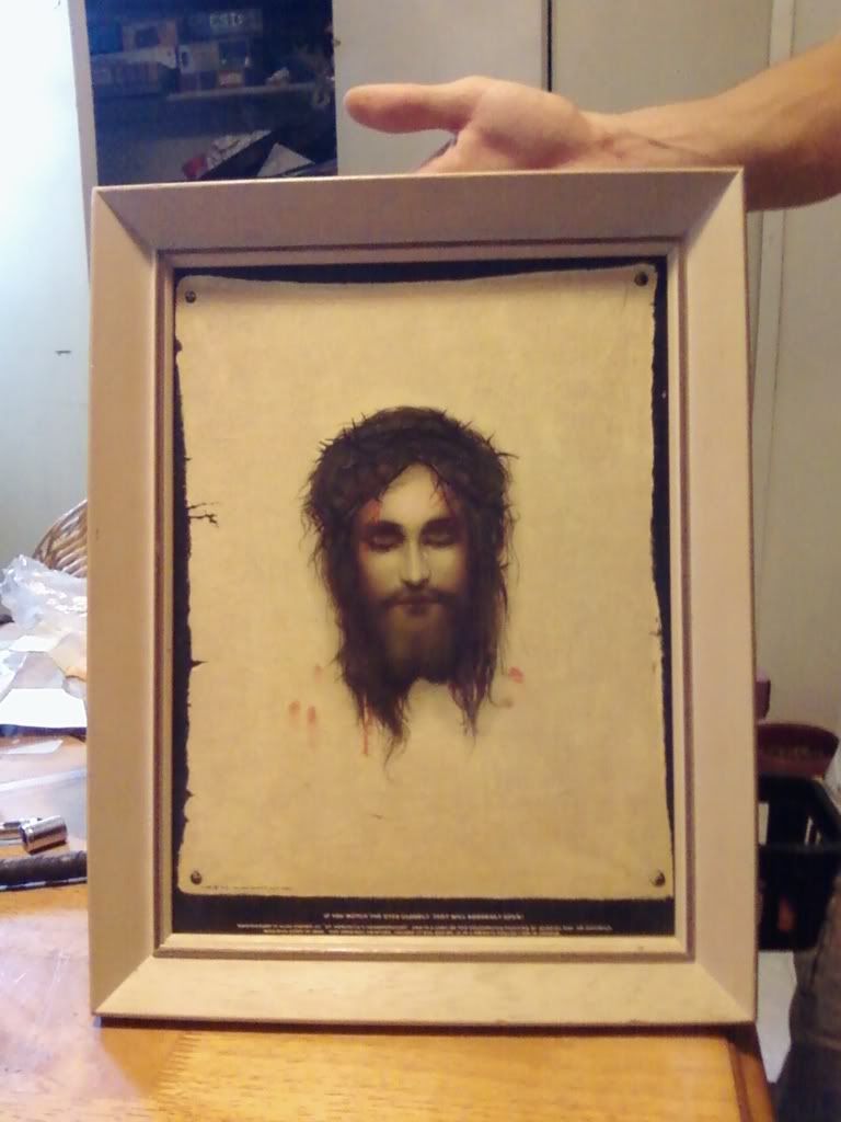 St. Veronica's Handkerchief Framed Print (Jesus)