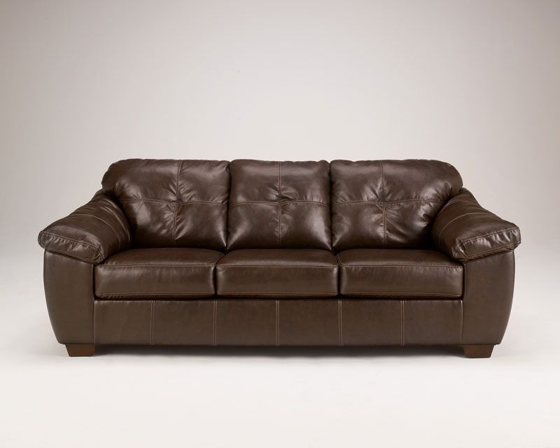 Messina - Contemporary Brown Faux Leather Sofa Couch & Loveseat Messina - Contemporary Brown Faux Leather Sofa Couch & Loveseat