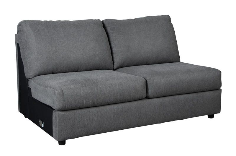 VERONA New Large Modern Gray Microfiber Living Room Sofa Couch