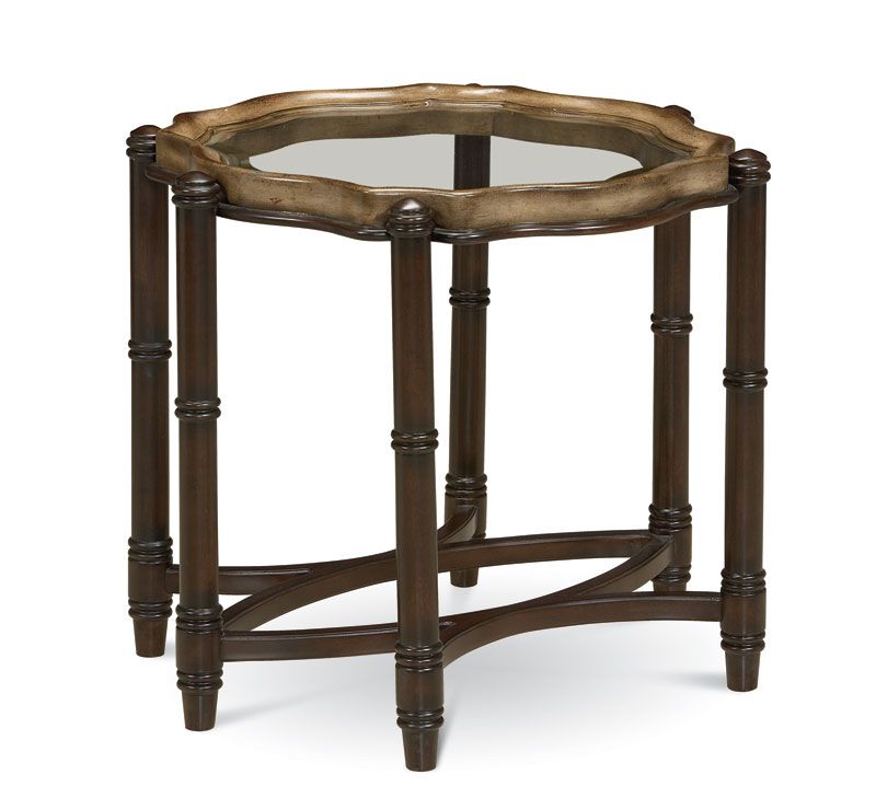 MAJESTIC EUROPEAN TRADITIONAL OVAL COCKTAIL COFFEE TABLE LIVING ROOM