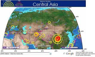 Quake Map USGS China May08