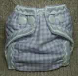 Fitted doll diapers--set of 2