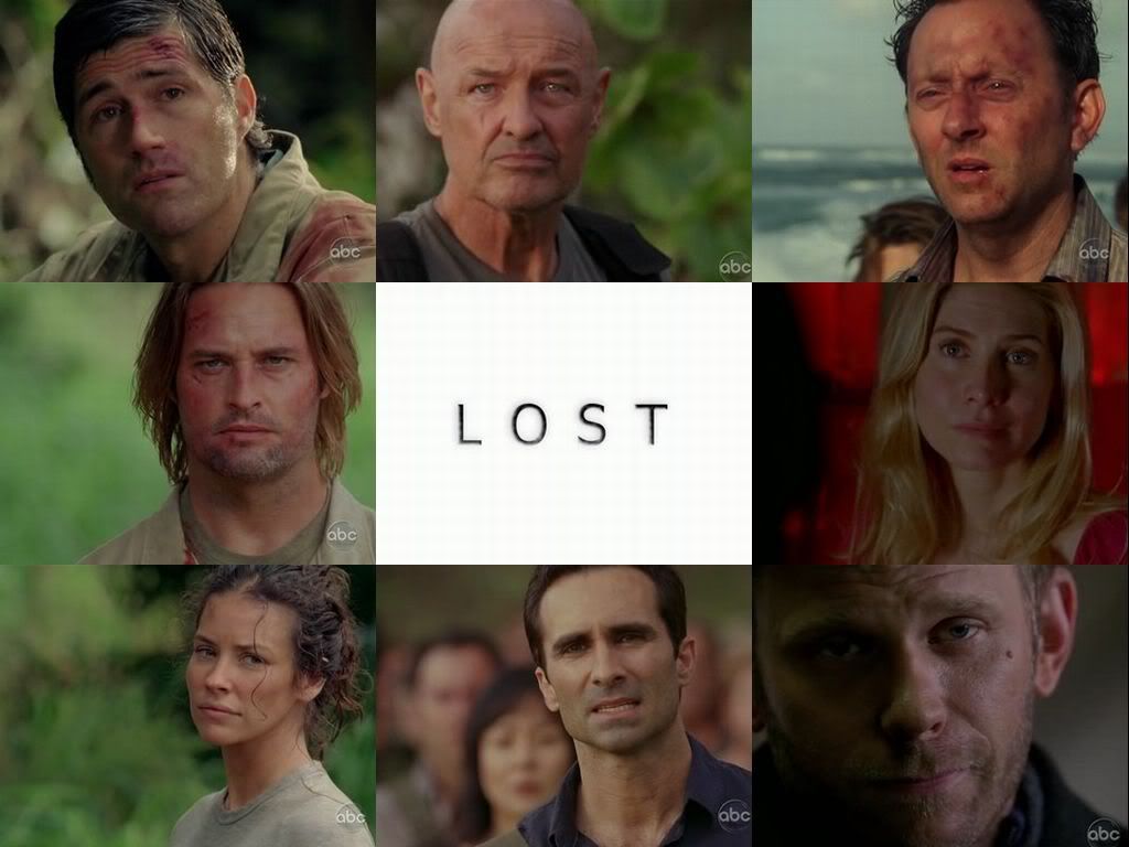 Lost, Matthew Fox, Terry O'Quinn, Michael Emerson, Josh Holloway, Elizabeth Mitchell, Evangeline Lilly, Nestor Carbonell, Mark Pellegrino