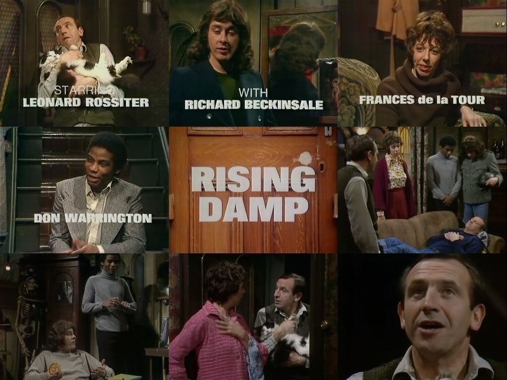 Rising Damp, Leonard Rossiter, Richard Beckinsale, Frances de la Tour, Don Warrington