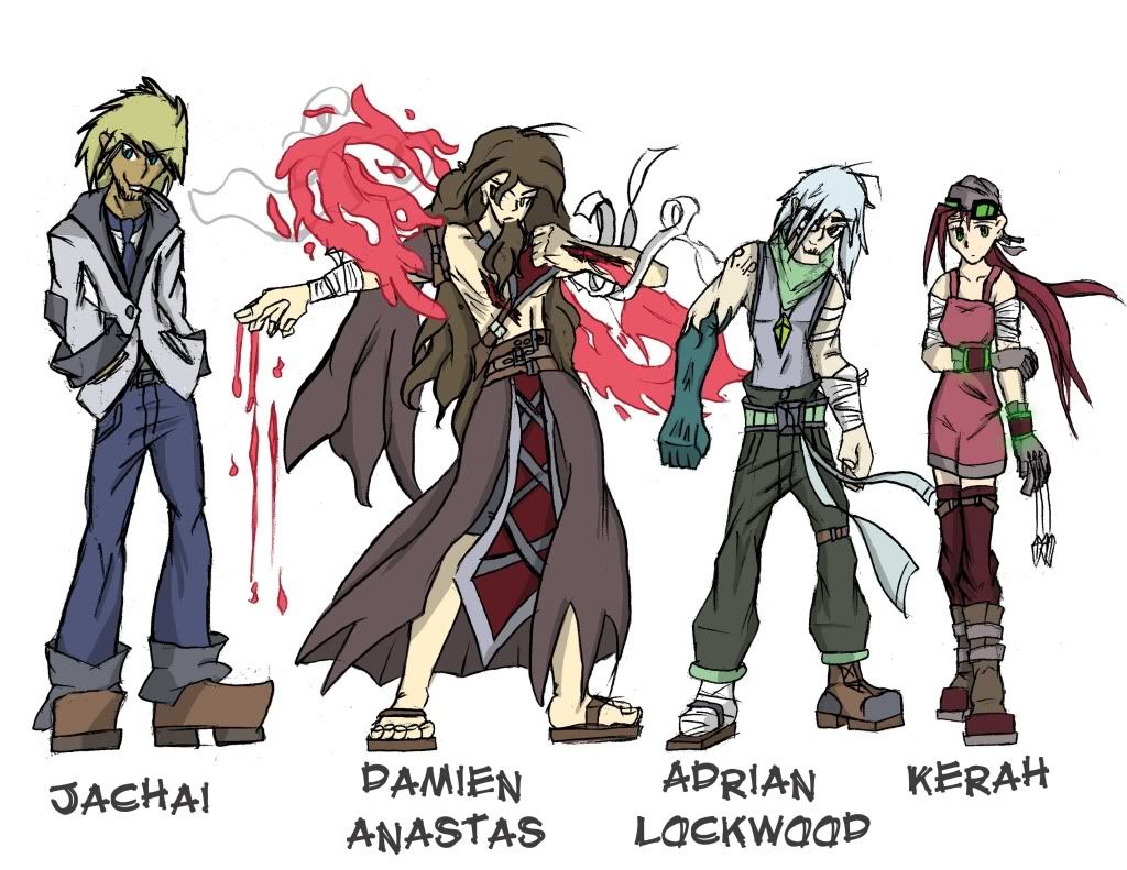 Early comic character concepts. Early comic character concepts.