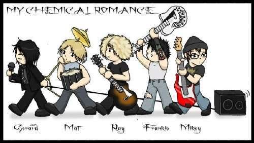Cartoon MCR Pictures, Images and Photos