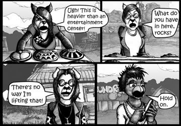 furry comics the osbournes parody ozzy osbourne