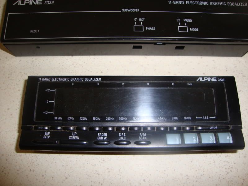 FS Alpine 3339 equalizer and 4932 install kit Car