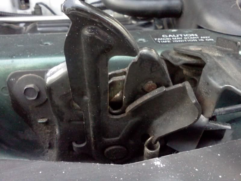 99 hood release cable broken & hood won't open HELP The Chrysler