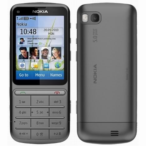 Announced last September, Nokia C3-01 Touch and Type is available unlocked 
