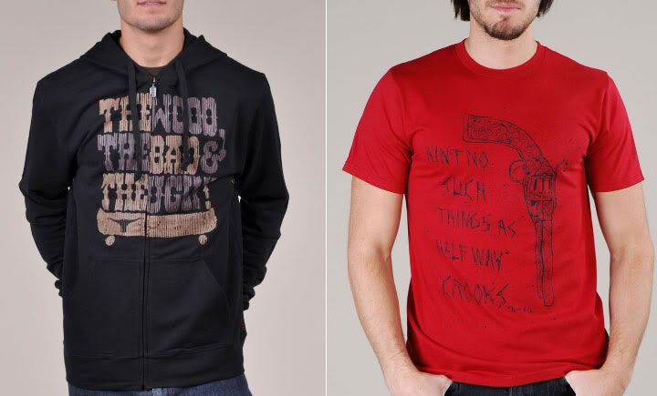 Dexter Zip Hooded Sweatshirt + MD T-Shirt