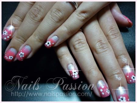 flower designs for nails. Nail Polish Flower Design