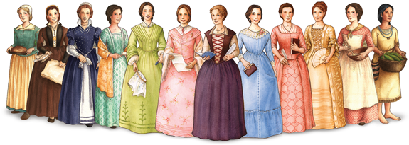 Daughters of His Story Paper Dolls