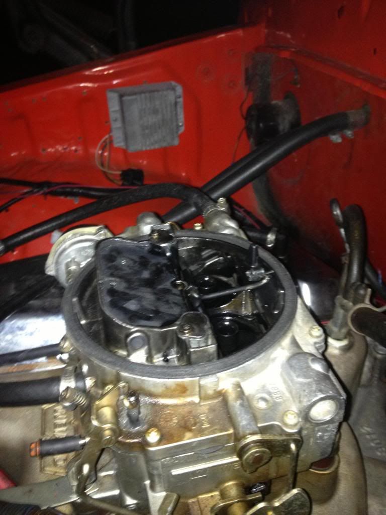 Choke Plate Jammed. Edelbrock 1406 Ford Truck Enthusiasts Forums