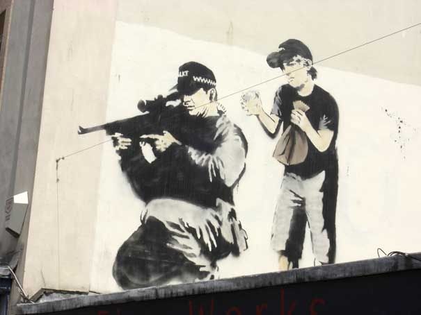 banksy graffiti wallpaper. NEW Banksy Print Release?