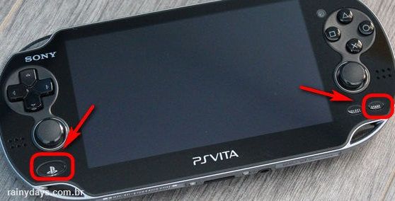 Tirar Foto da Tela do PS Vita