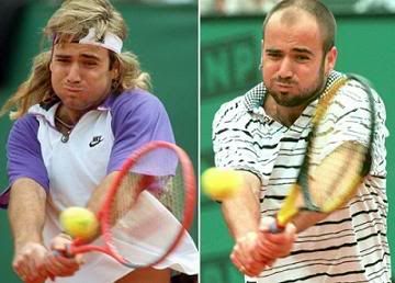 andre agassi de peruca andre agassi de peruca