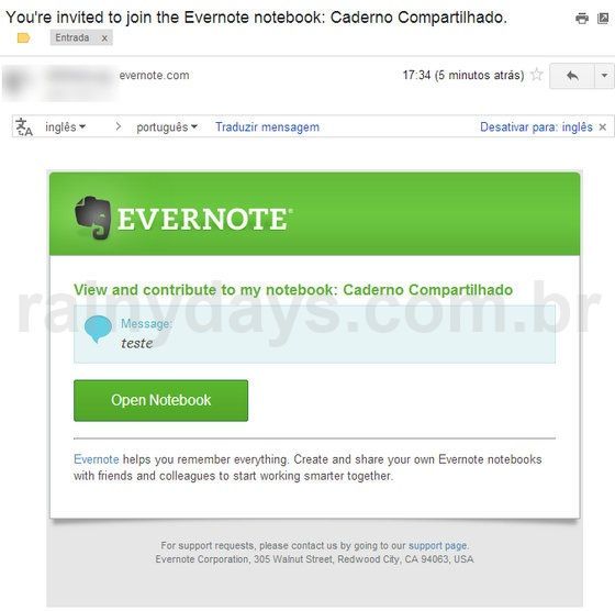 Como Compartilhar Cadernos do Evernote 5