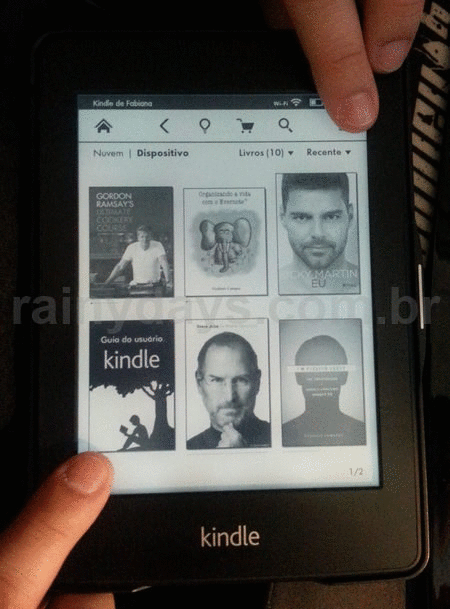 Tirar Foto da Tela do Kindle Paperwhite 1