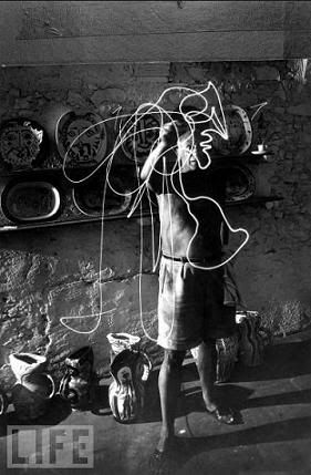 picasso pintando com luz 1 picasso pintando com luz 1