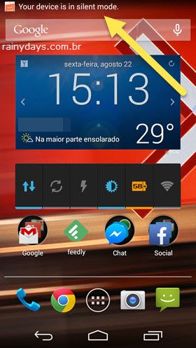 Ativar Modo Silencioso no Android Automaticamente 7