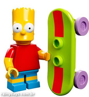 Bonecos Individuais dos Simpsons em LEGO 2