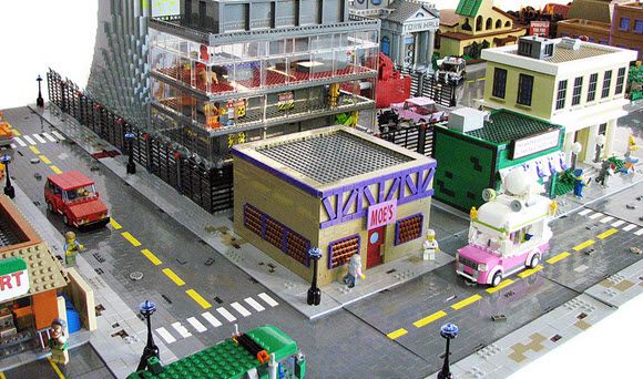 Cidade dos Simpsons em LEGO 2