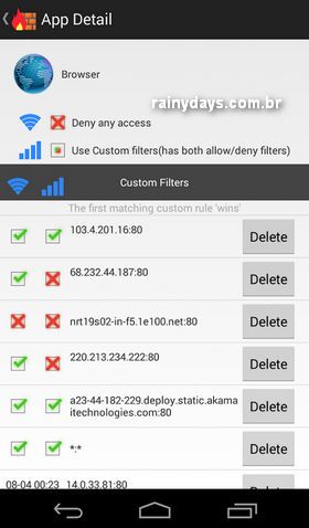 Controlar Qual Aplicativo do Android Acessa Internet 2