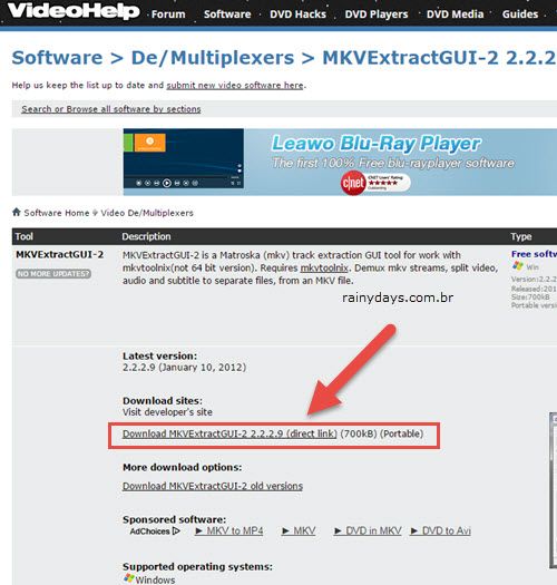 Converter MKV com Legendas para MP4 3 Converter MKV com Legendas para MP4 3