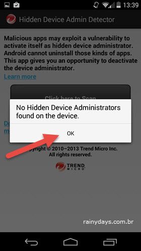 Descobrir Administradores Escondidos no Android 4