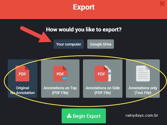 como salvar uma pagina de um pdf