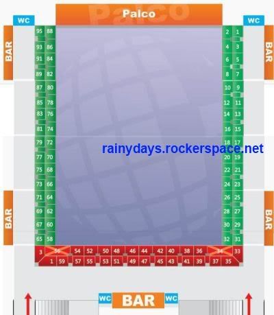 mapa de assentos via show