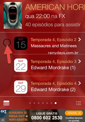 Monitorar Séries de TV no iPhone 4