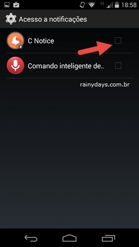 Notificação em Bolhas Flutuantes no Android 3
