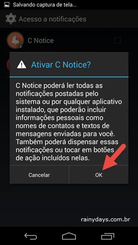 Notificação em Bolhas Flutuantes no Android 4