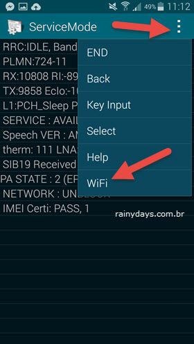 Problema para Conectar WiFi Galaxy 3