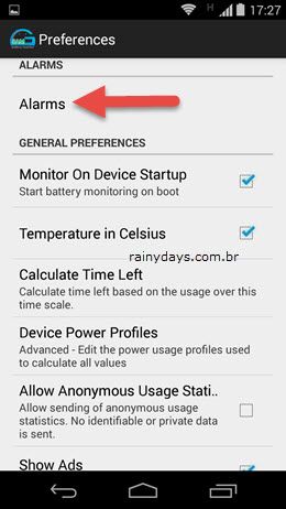 Ver Qual Aplicativo está Gastando Bateria no Android 6
