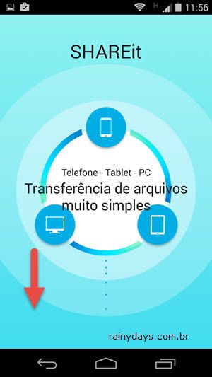  shareit transferir arquivos entre dispositivos 1