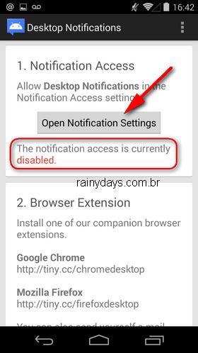 Ver as Notificações do Android no Windows 2