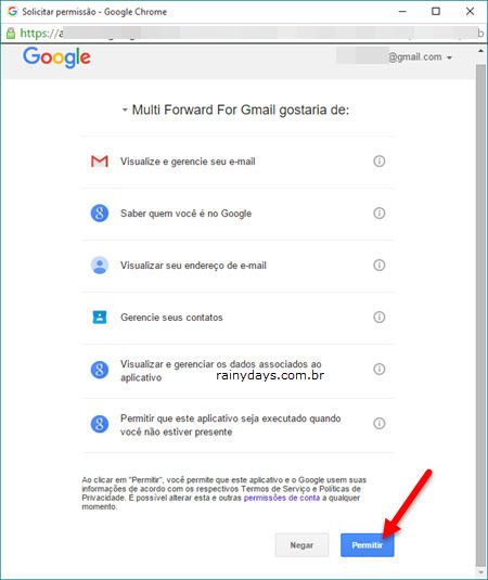 Encaminhar Vários Emails ao Mesmo Tempo no Gmail 4
