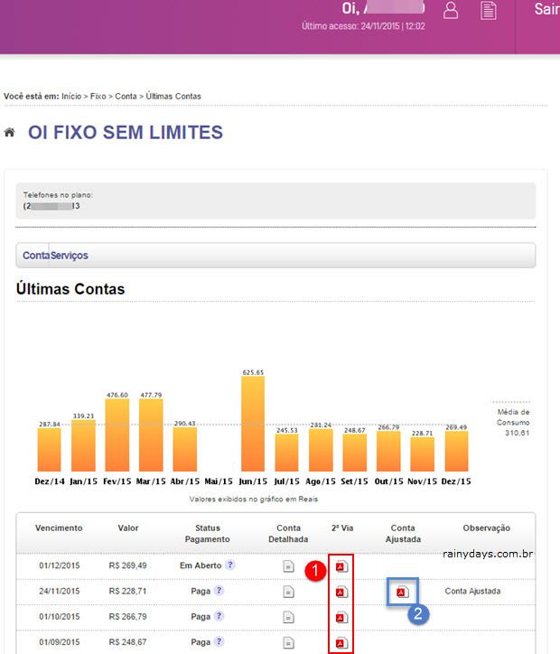 Tirar Segunda Via da Conta da Oi Tirar Segunda Via da Conta da Oi