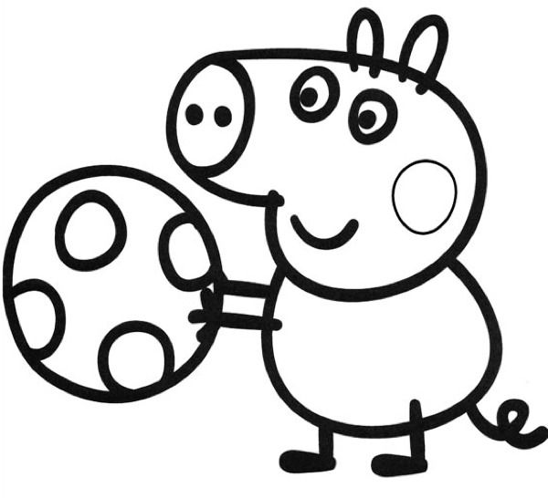 Desenhos da Peppa Pig para colorir