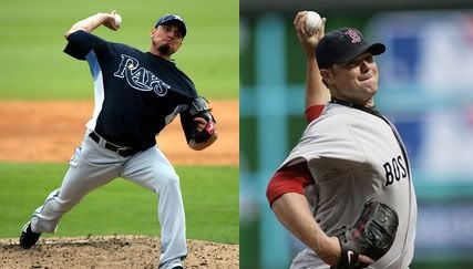 Matt Garza (L), Jon Lester (R) - AP Photos