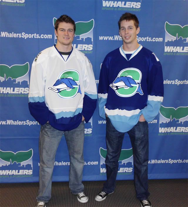 New CT Whale Blue & White Jerseys
