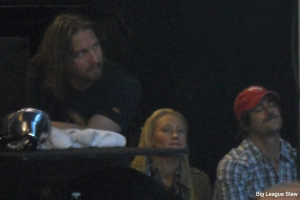 Theo Epstein in disguise at a Pearl Jam concert - Big League Stew Photo