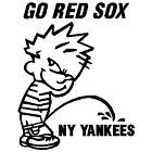 Red Sox Calvin pissing on the New York Yankees