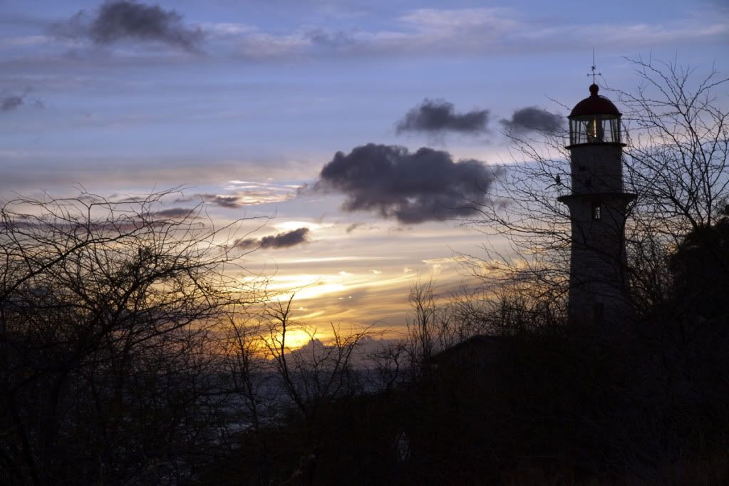 Sunset at Diamond Head October 3, 2011