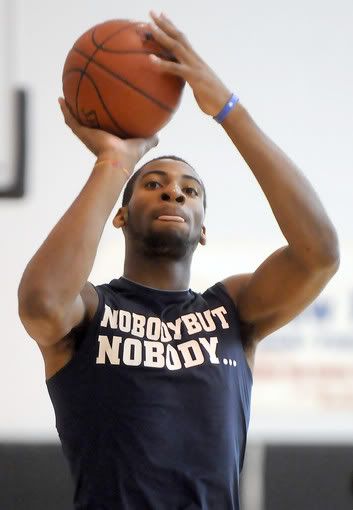 Andre Drummond is the perhaps the greatest basketball player to ever come out of Hartford, on Wednesday many Div 1 colleges watched as he played at a clinic at the Sport and Medical Sciences Academy. 